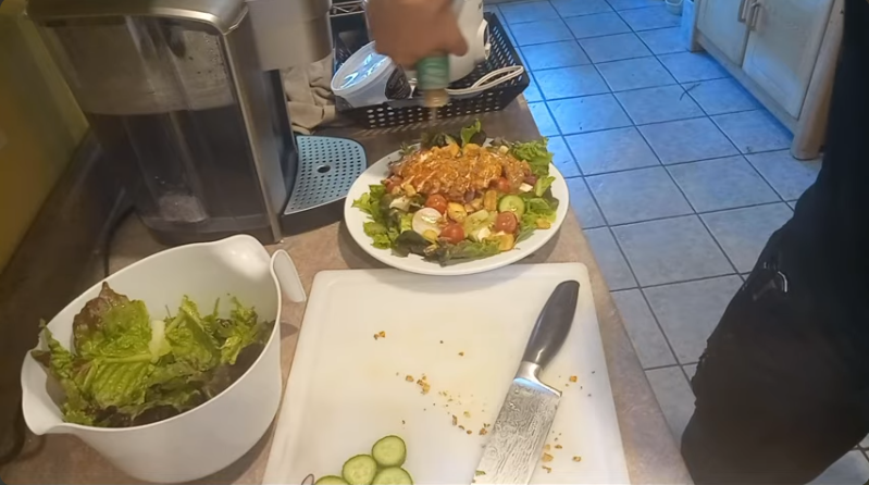Episode Seven Salad Closeup